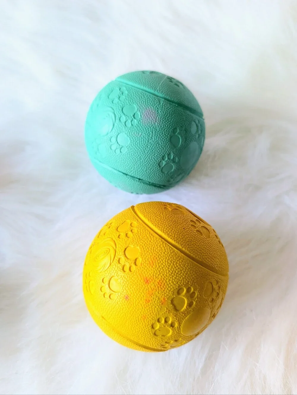 Dog Interactive Treat Puzzle Balls, Interactive Toys, Set Of 5, Medium
